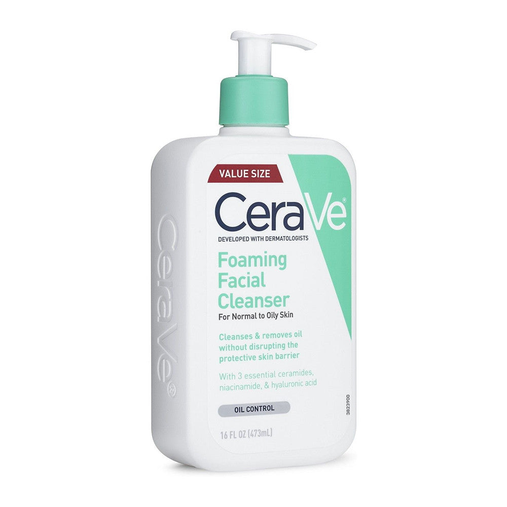 CeraVe Foaming Facial Cleanser, 16 Oz